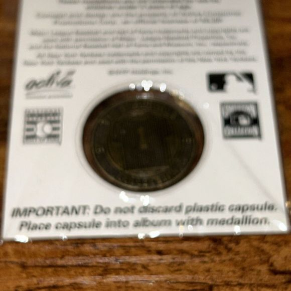 Billy Martin The Immortal’s 2005 Medallion Baseball Hall of Fame Yankees Coin - Picture 7 of 7